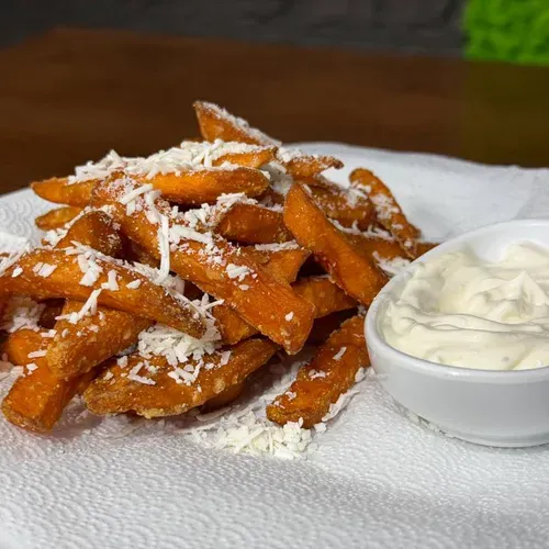 Cartof dulce cu brinza feta 